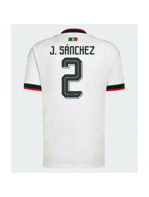 Mexiko Jorge Sanchez #2 Replika Borta Kläder VM 2026 Kortärmad Mexiko Jorge Sanchez #2 Replika Borta Kläder VM 2026 Kortärmad